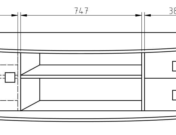 Szafka RTV NAOMI NA-RTV4