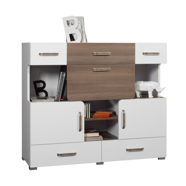 Komoda 3-drzwiowa z 5 szufladami FX - 10