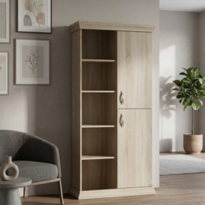 Regał 2-drzwiowy z półkami Wenus – R 2